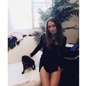 SCF Derek Dress in Black Size 2